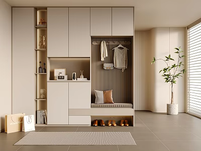 Shoe cabinet 3d model