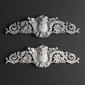 Carved 3d model