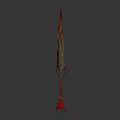 Traditional Red Hand Fan Featuring Golden Floral Patterns And Tassel Ornament