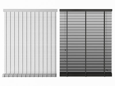 Modern venetian blinds 3d model