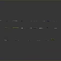 Crossbow Mechanical Crossbow Shift Bow and Arrow Shoot Far Equipment Weapons High-tech Crossbow 3d model