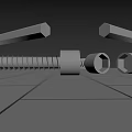 Essential Hardware Tools Including Screws Wrenches And Metal Components For Home Use
