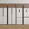 Embedded refrigerator 3d model