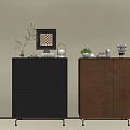 Modern Wood Grain Cabinet Ins Style Minimized Style Cabinet Entire Cabinet Sideboard Cabinet Balcony Cabinet Storage Cabinet Home Entrance Cabinet 3d model