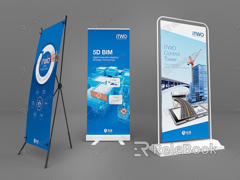 Display Rack Billboard Advertising Display Rack Advertising Screen T Brand Door Type Display Rack X Display Rack Guide Display Road model