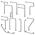 Stainless Steel Handrails With Various Designs For Residential And Commercial Applications