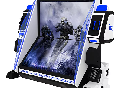Modern VR Equipment Mecha Defender 3d model