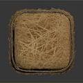 Natural Plant Straw Hay Bale Bundled With Twine For Agricultural Use