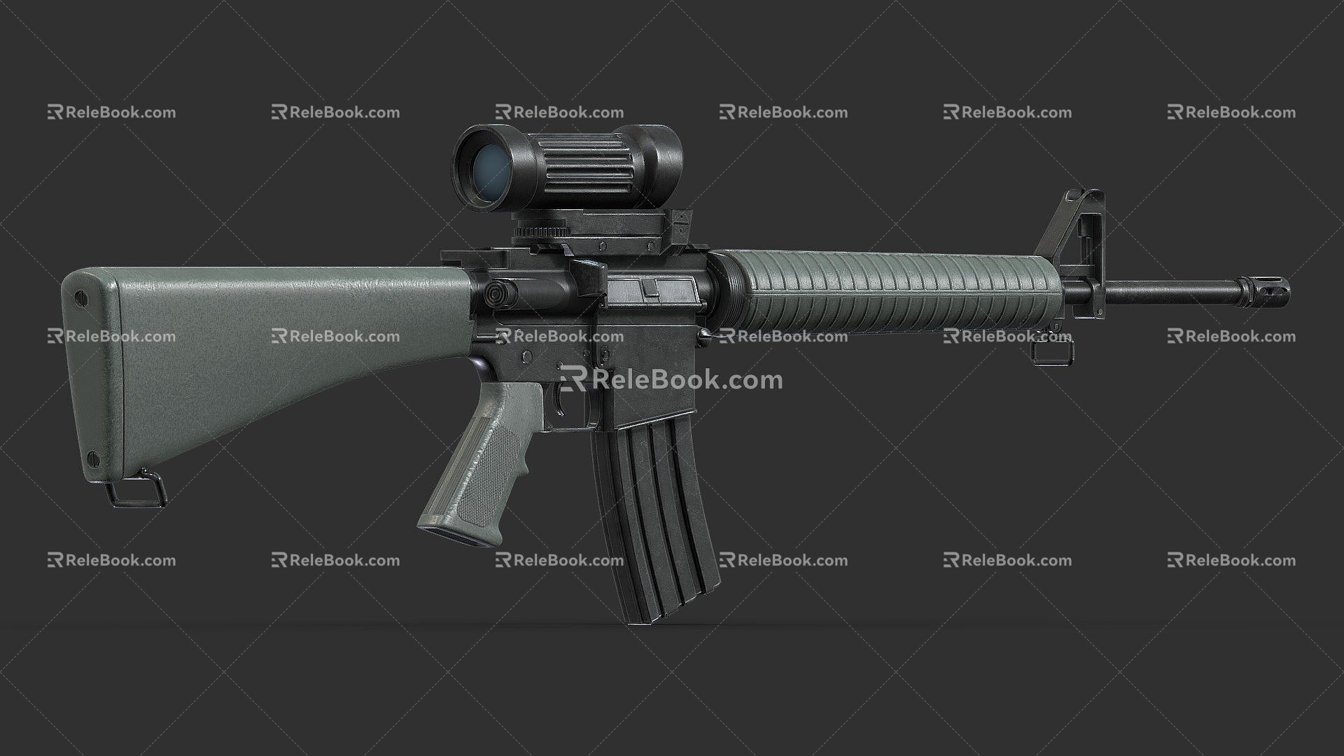 Rifle 3d model