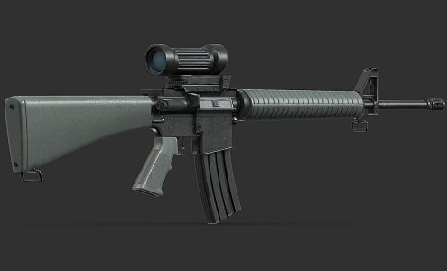 Rifle 3d model