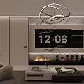 Modern Cream Style Sofa And Coffee Table Set Creates Comfortable Warm Home Living Atmosphere