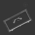 Red Homak Toolbox with Black Handle Silver Latches and Drawer Storage Design