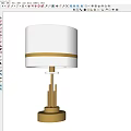 Chinese Style Table Lamp Simple Table Lamp Paper Table Lamp Decorative Table Lamp Art Table Lamp Study Table Lamp Bedside Table Lamp 3d model