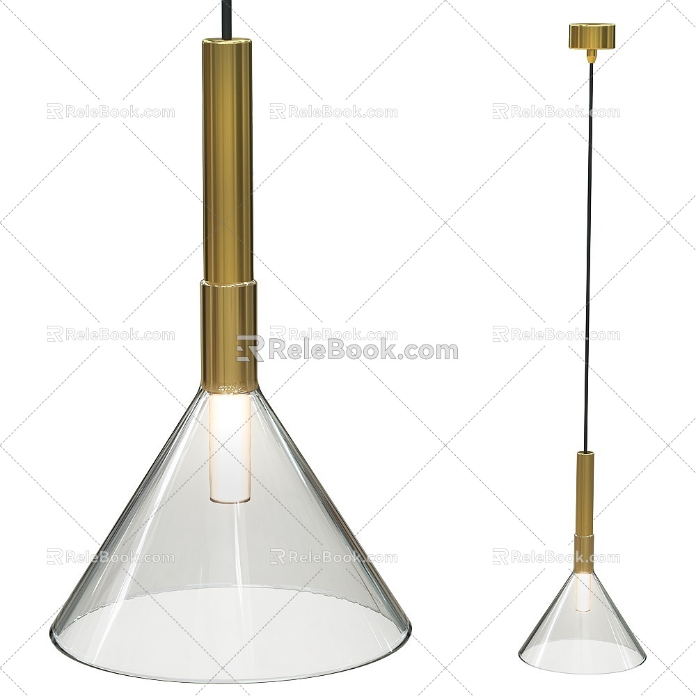 Alchimia now glass chandelier 18w model