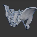 Human Pelvis Bone Detailed Anatomical Structure 3D Rendered Medical Model 3d model