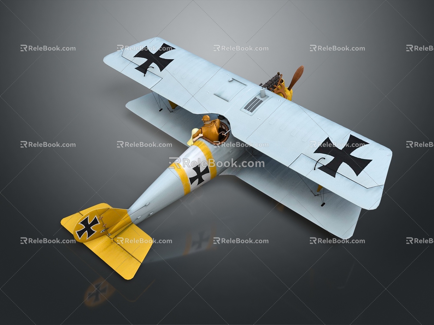 Modern reconnaissance aircraft High-altitude reconnaissance aircraft Fighter 3d model