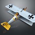 Modern reconnaissance aircraft High-altitude reconnaissance aircraft Fighter 3d model