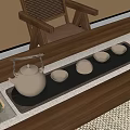 Tea Set 3d model