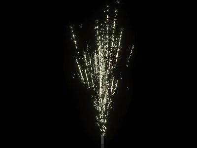 Professional Commercial Welding Equipment Generating Bright Spark in Industrial Operation 3d model