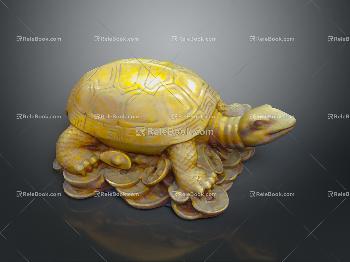 Turtle Turtle Cartoon Turtle Snapping Turtle Chickbill Turtle Reptile Cold Blooded Animal Reptile Reptile Class 3d model