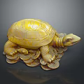 Turtle Cartoon Turtle Snapping Turtle Chickbill Turtle Reptile Cold Blooded Animal Reptile Class 3d model