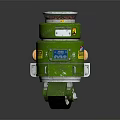 Green Modern Kitchen Appliance With Efficient Waste Disposer Compact Design