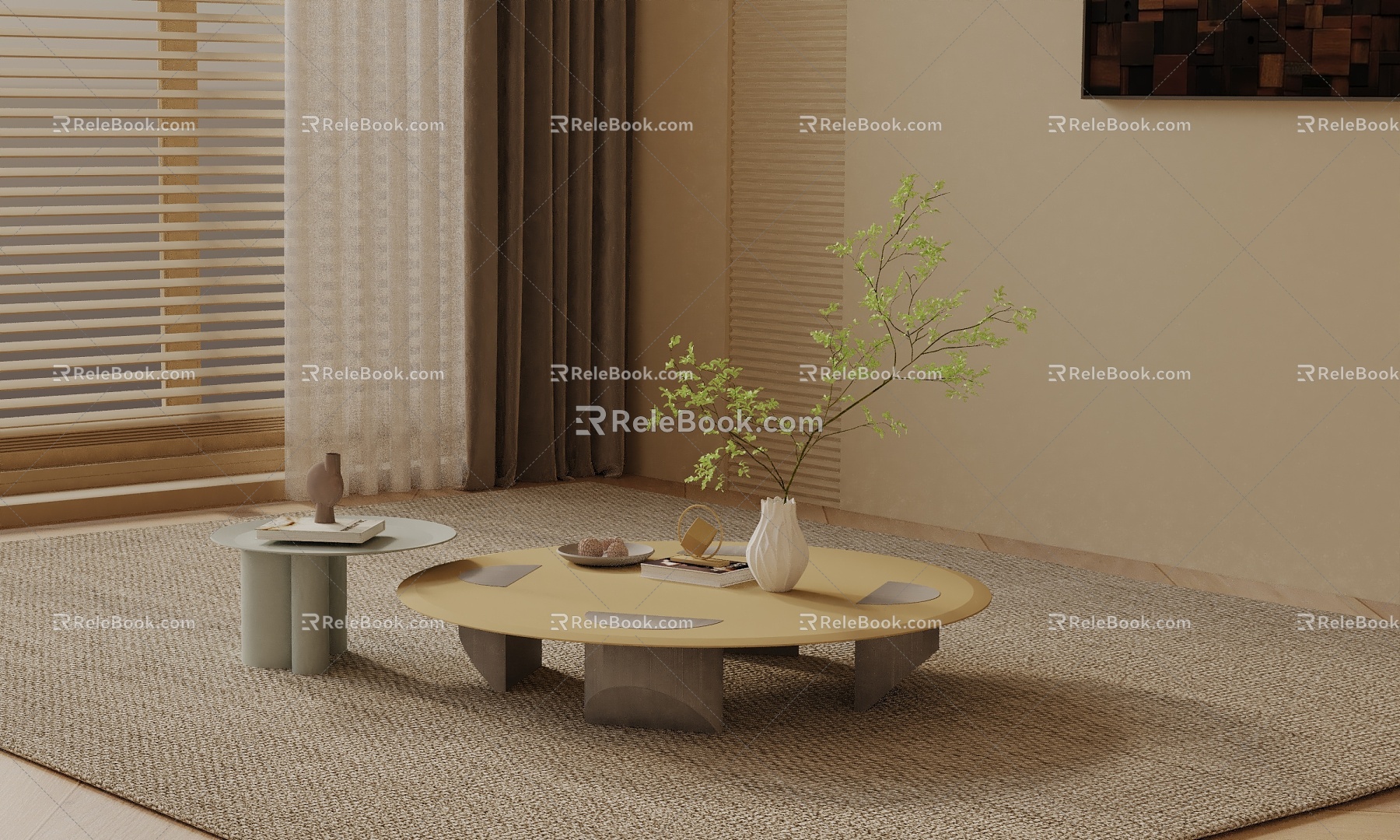 Coffee table 3d model