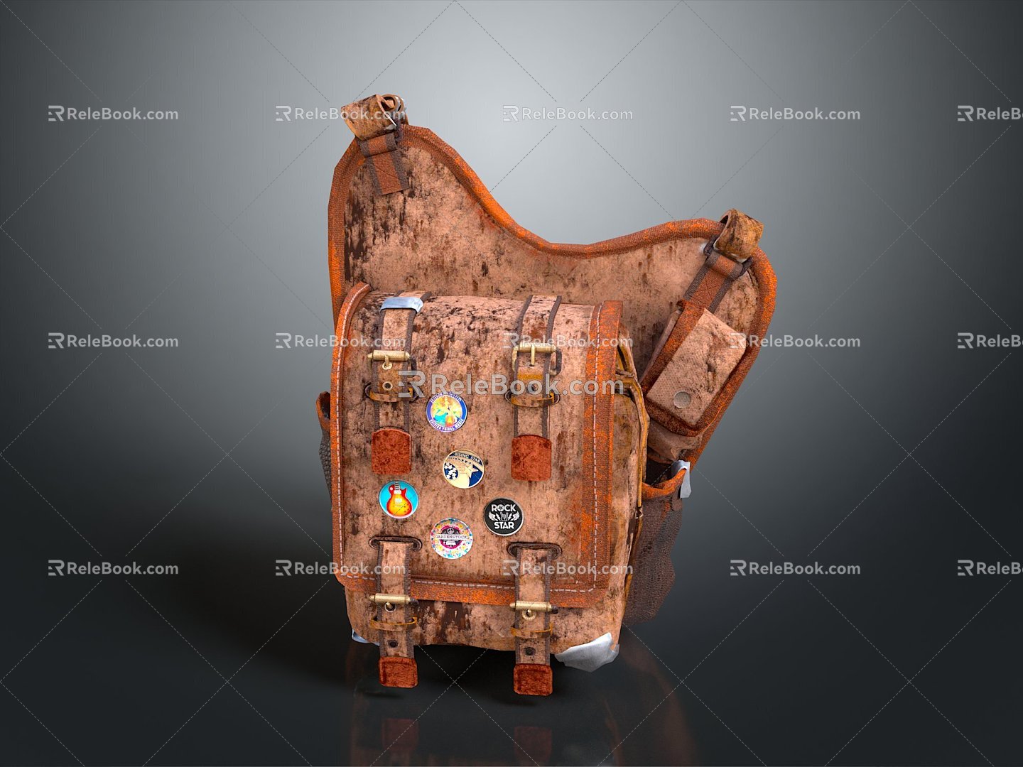 Camping backpack travel bag travel backpack backpack camping bag mountaineering bag hiking backpack travel bag 3d model