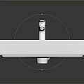 Fresh Food Preparation In Modern Kitchen With White Sink And Faucet