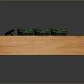 Assorted Sushi Rolls On Wooden Tray With Chopsticks And Engraved Sushi