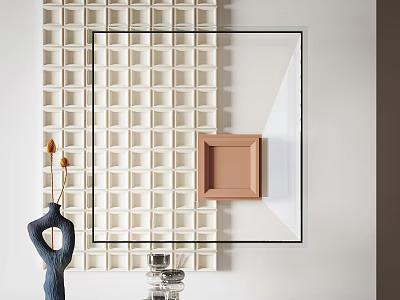 Modern wall decoration wall decoration pendant 3d model
