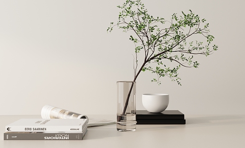 Modern ornaments combination 3d model