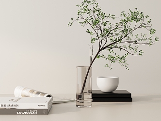 Modern ornaments combination 3d model