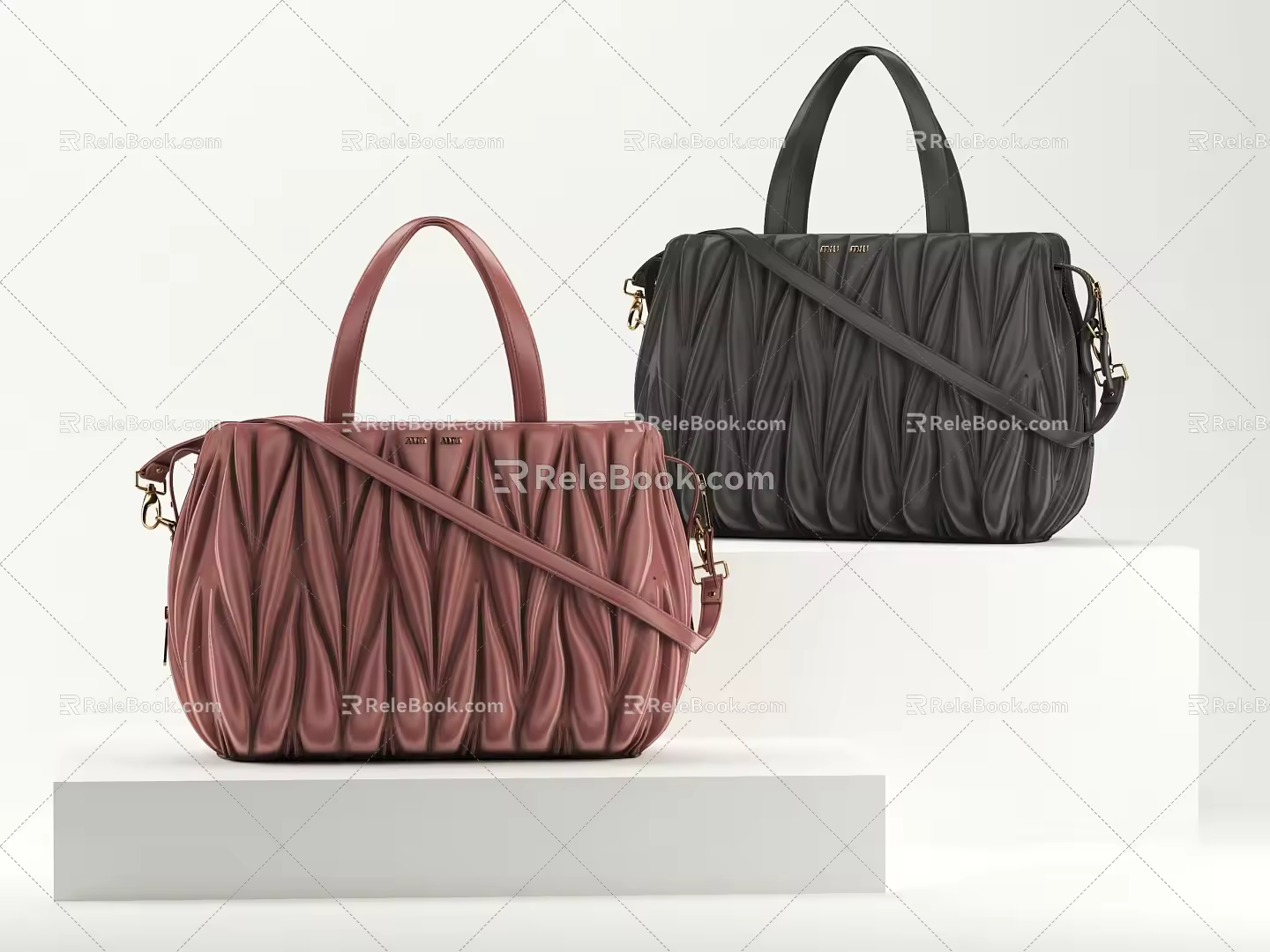 Modern Bag Combination 3d model