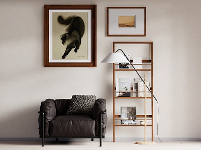 Single Sofa Decoration Hanging Painting model