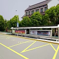 Bus Station Plate 3d model