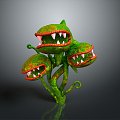 cannibal flower cannibal flower cartoon cannibal flower anime cannibal flower stylized cannibal flower 3d model