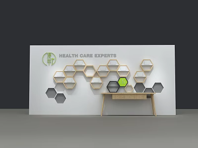 Modern Display Cabinet Hansui Essential Oil Display Cabinet 3d model