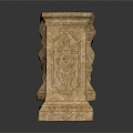 Columns Stone Columns Stone Columns Old Columns Roman Columns Roman Columns Classical Columns Greek Columns 3d model