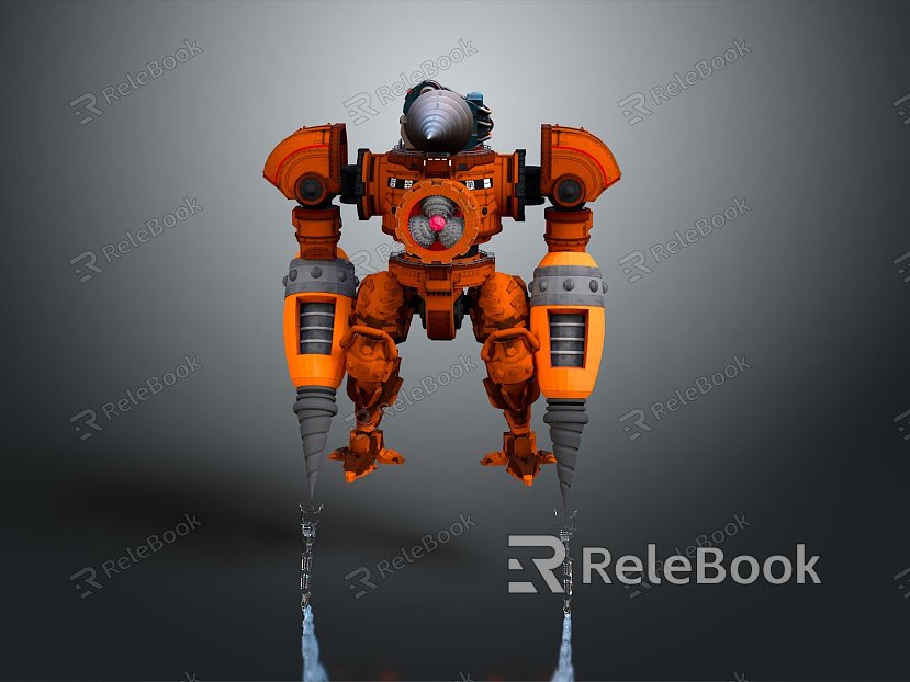 Mech Warrior Mech Soldier Machine Battlearm Mechanical Battlearm Machine Fighter Robot model