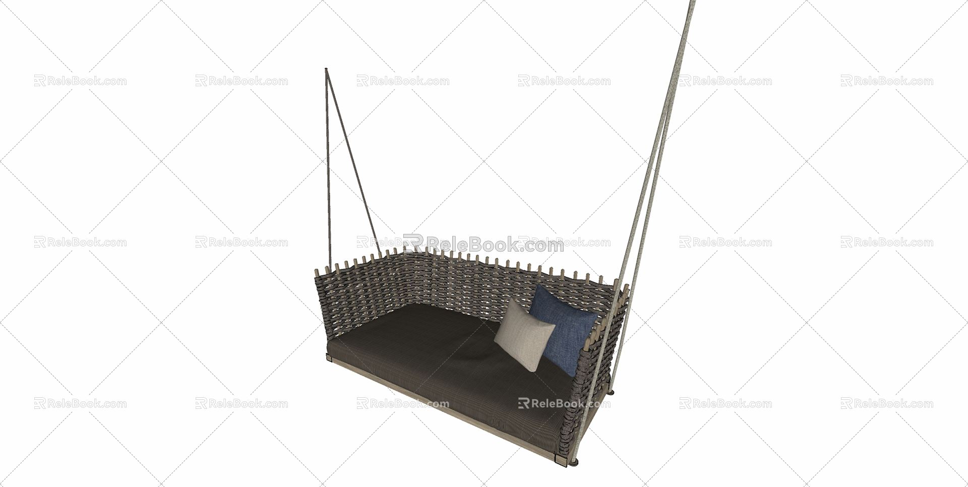 Modern Chair Hammock Leisure Chair 3d model