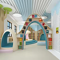 Modern Library 3d model