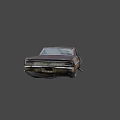 Rusty Buick Skylark 3d model