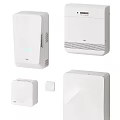 White Daily Use Electrical Appliances With Various Smart Home Devices And Modern Design