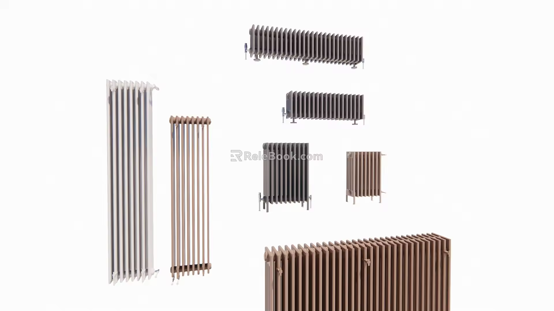 Nordic radiator heater 3d model