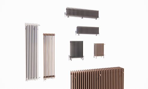 Nordic radiator heater 3d model