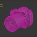 DSLR Camera Card Machine Digital Camera Digital Camera Photographic Equipment 3d model