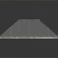 Architectural Glass Skylight Structure For Building Roof With Clear Glass Panels