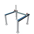 Industrial Gantry Mechanical Structure With Metal Frame And Guide Rails