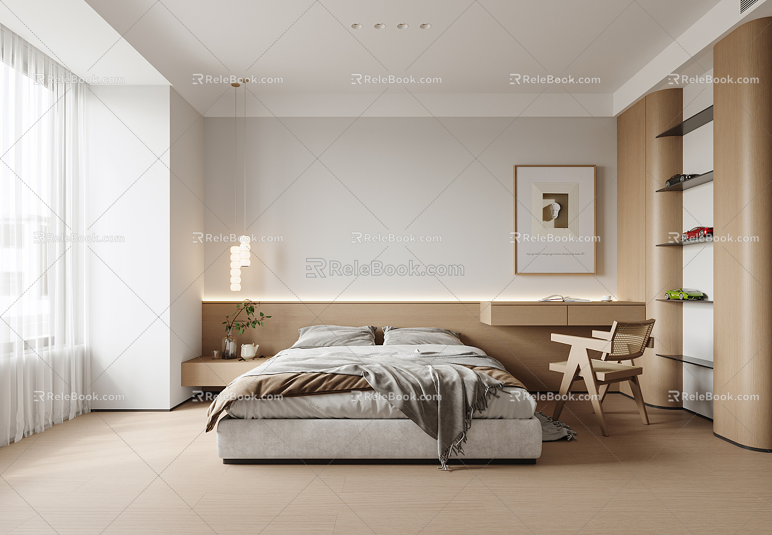 Modern Children's Room 3d model